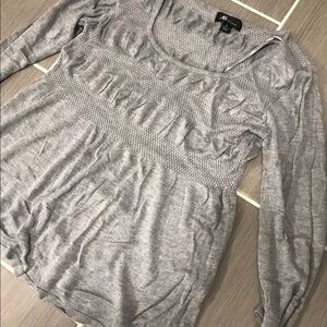 Grey Lightweight & 3/4 sleeve Sweater